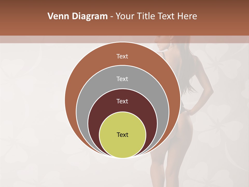 Pose Fashion Beauty PowerPoint Template