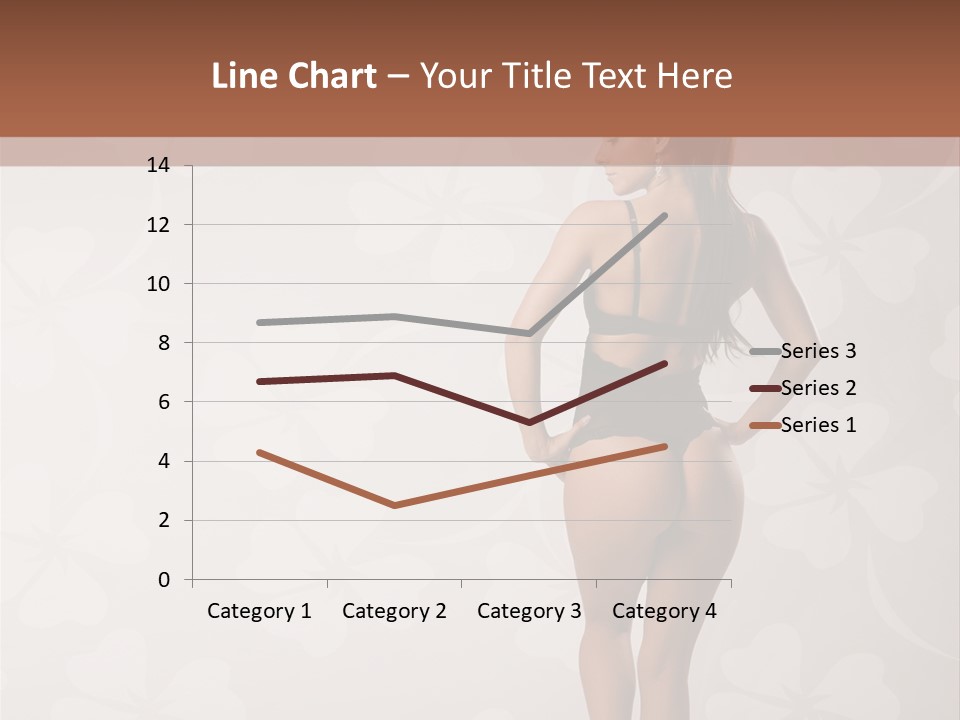 Pose Fashion Beauty PowerPoint Template