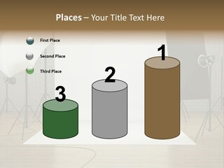 Tripod Empty Floor PowerPoint Template