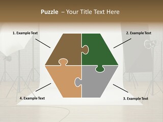 Tripod Empty Floor PowerPoint Template