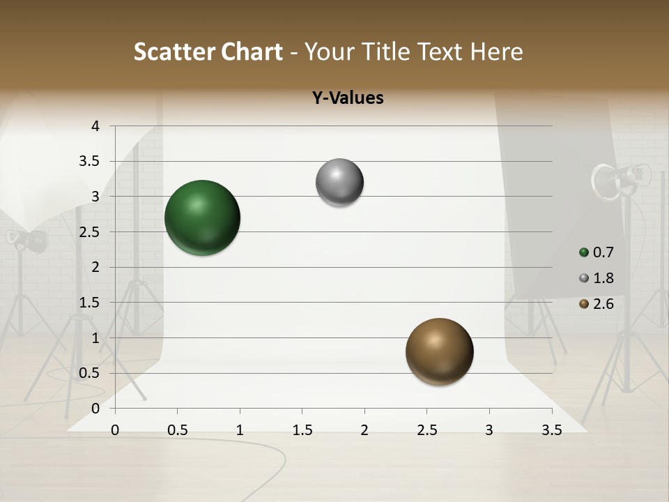 Tripod Empty Floor PowerPoint Template
