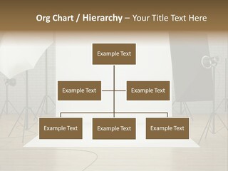 Tripod Empty Floor PowerPoint Template