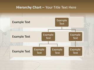 Tripod Empty Floor PowerPoint Template