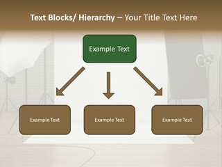 Tripod Empty Floor PowerPoint Template
