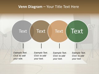 Tripod Empty Floor PowerPoint Template
