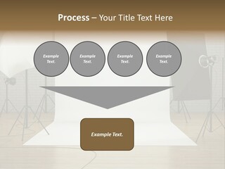Tripod Empty Floor PowerPoint Template