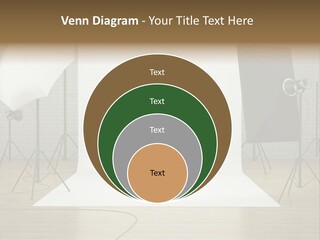 Tripod Empty Floor PowerPoint Template