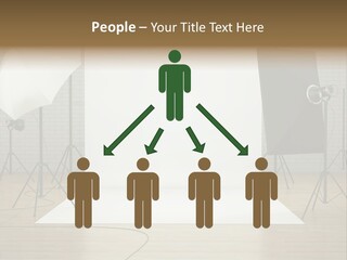 Tripod Empty Floor PowerPoint Template