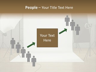 Tripod Empty Floor PowerPoint Template