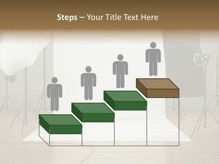 Tripod Empty Floor PowerPoint Template