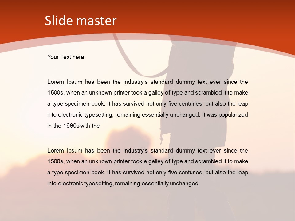 Camo Carbine Rifle PowerPoint Template