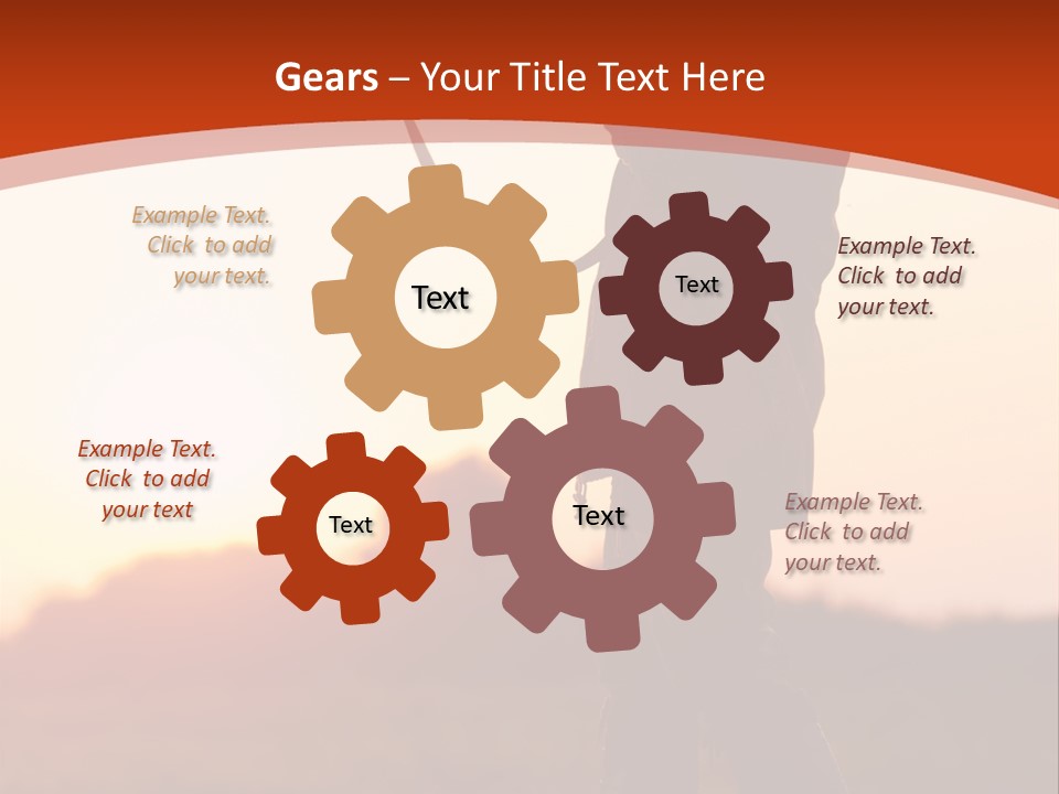 Camo Carbine Rifle PowerPoint Template