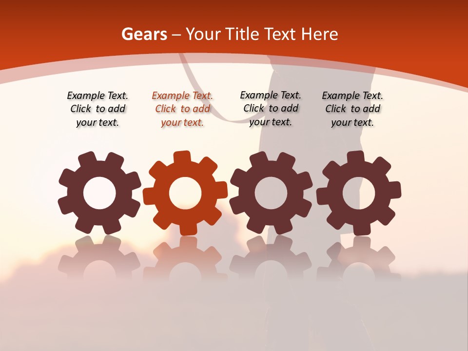 Camo Carbine Rifle PowerPoint Template