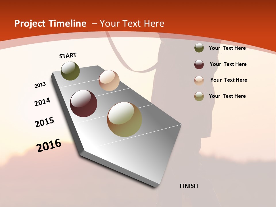 Camo Carbine Rifle PowerPoint Template