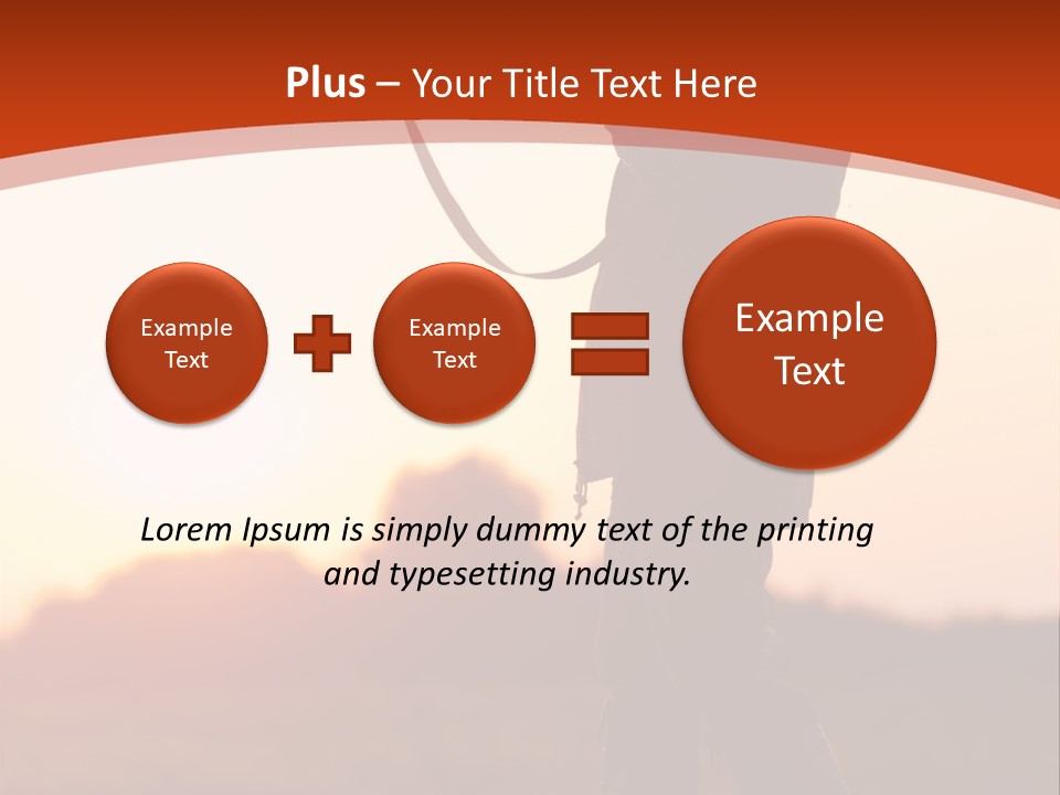 Camo Carbine Rifle PowerPoint Template