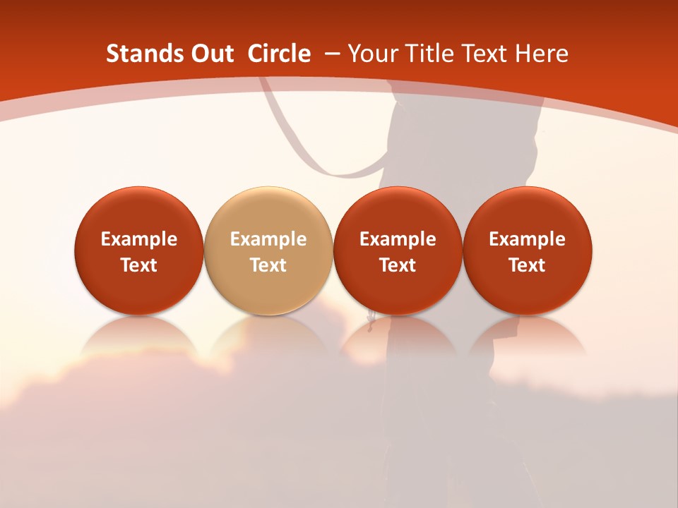 Camo Carbine Rifle PowerPoint Template