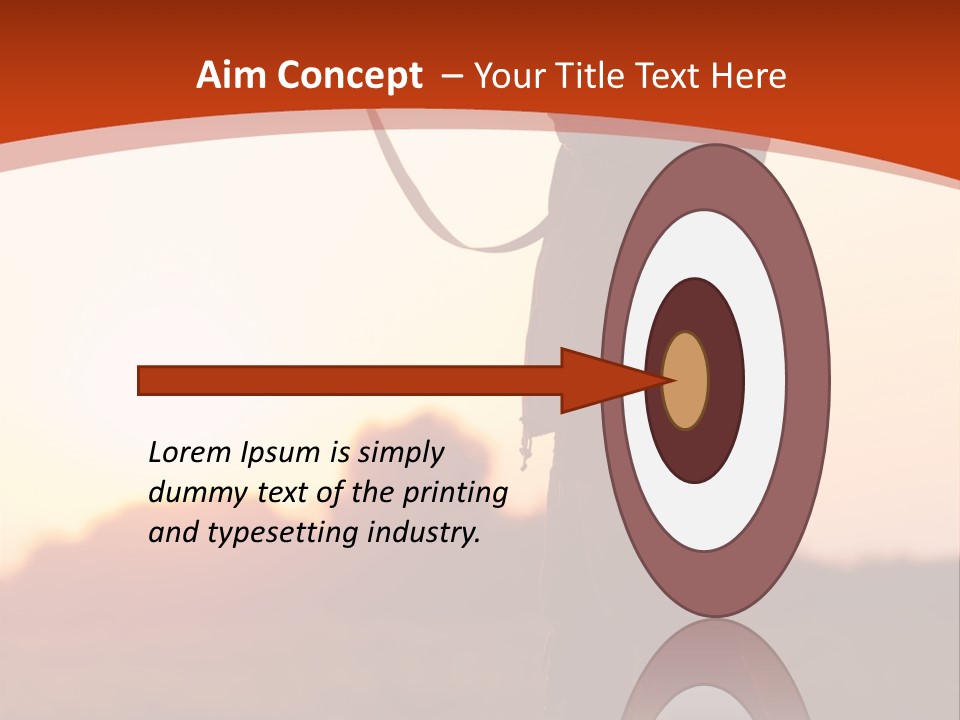 Camo Carbine Rifle PowerPoint Template