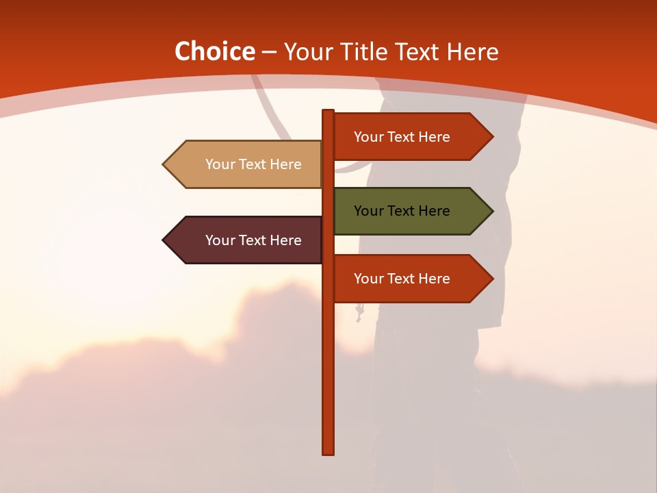 Camo Carbine Rifle PowerPoint Template