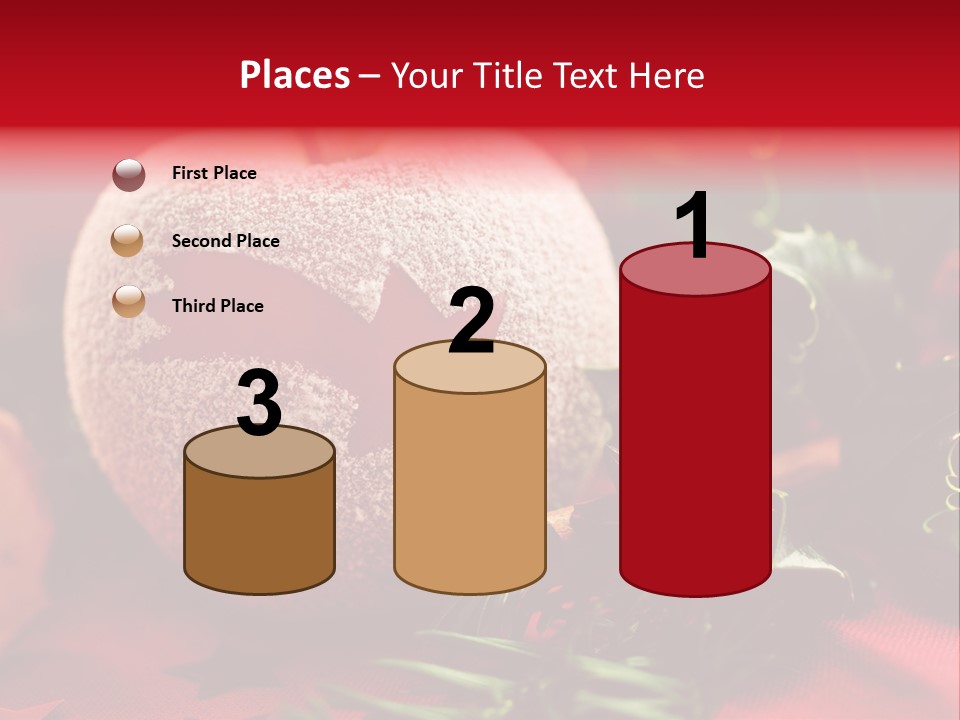 Christmas Tree Christmas Decoration Cinnamon PowerPoint Template