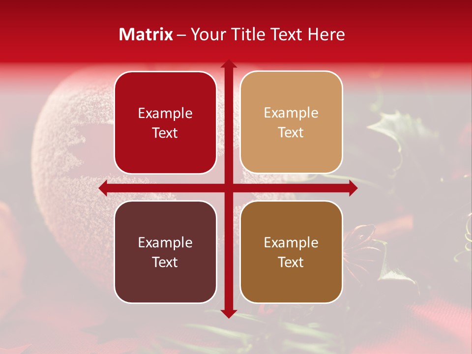 Christmas Tree Christmas Decoration Cinnamon PowerPoint Template