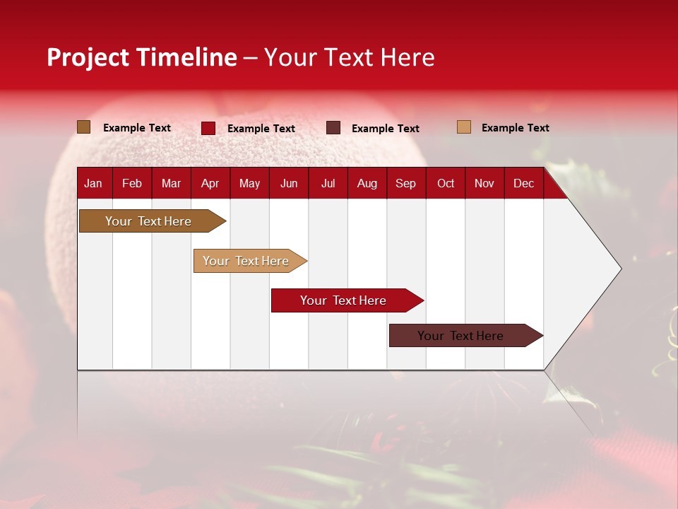 Christmas Tree Christmas Decoration Cinnamon PowerPoint Template