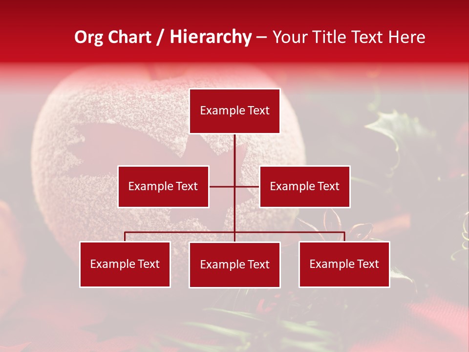 Christmas Tree Christmas Decoration Cinnamon PowerPoint Template