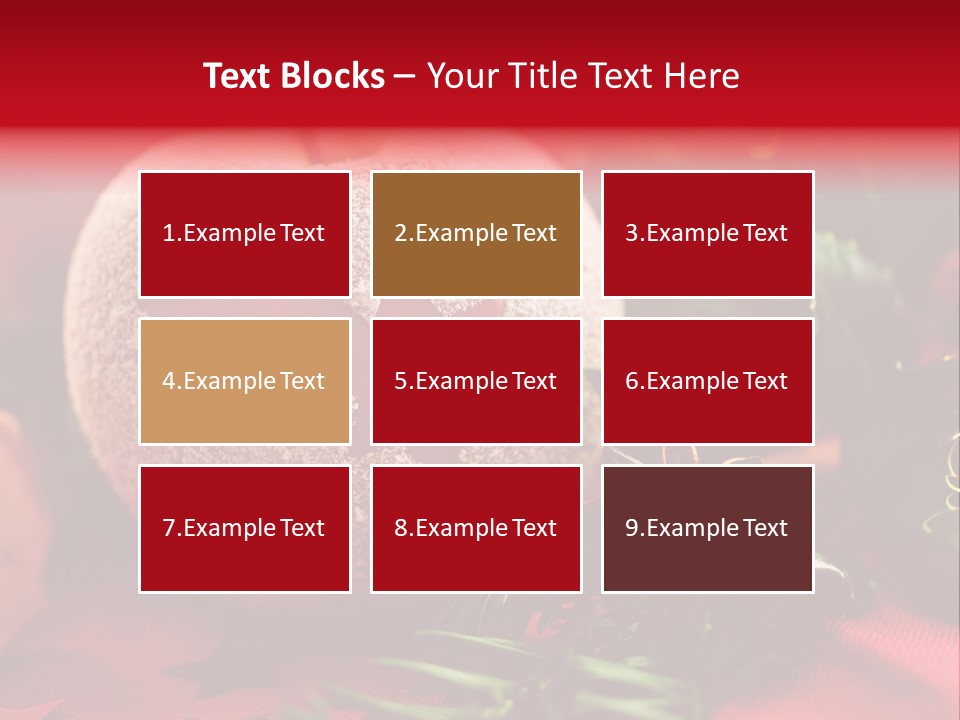 Christmas Tree Christmas Decoration Cinnamon PowerPoint Template