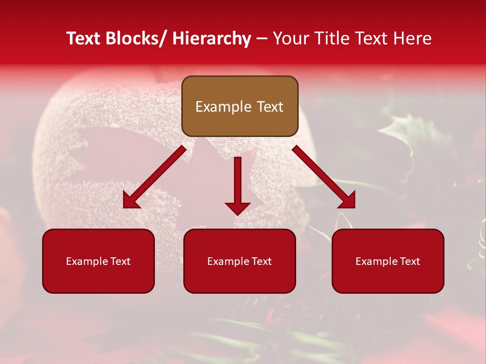 Christmas Tree Christmas Decoration Cinnamon PowerPoint Template