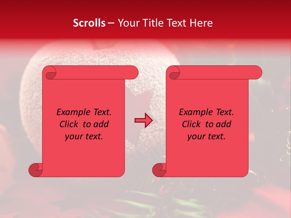 Christmas Tree Christmas Decoration Cinnamon PowerPoint Template