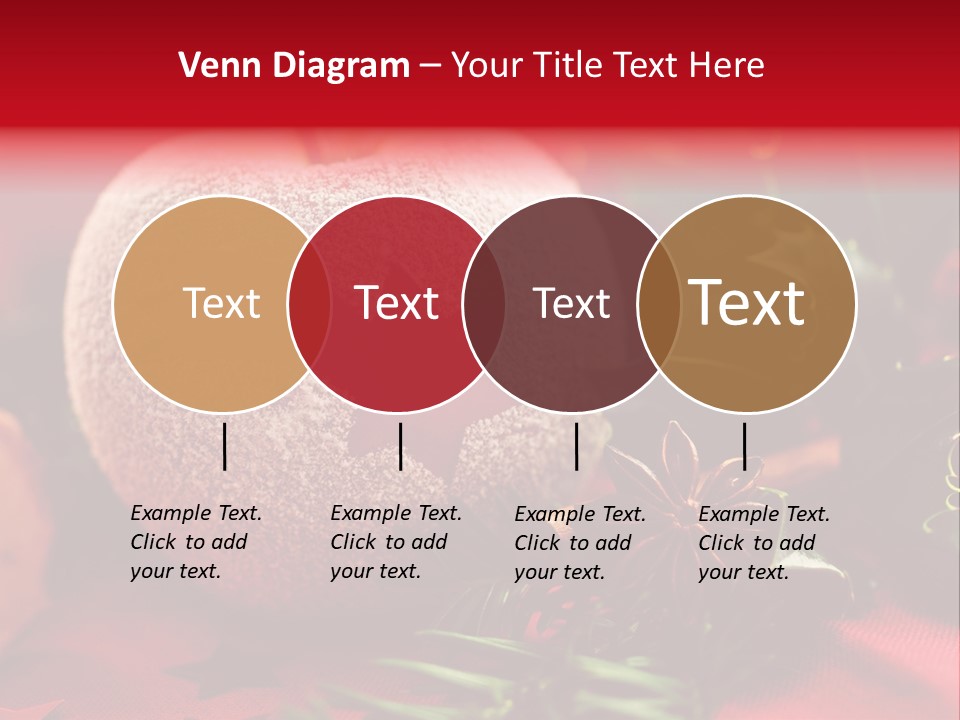 Christmas Tree Christmas Decoration Cinnamon PowerPoint Template