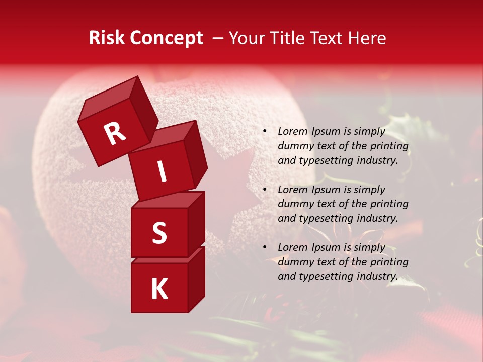 Christmas Tree Christmas Decoration Cinnamon PowerPoint Template