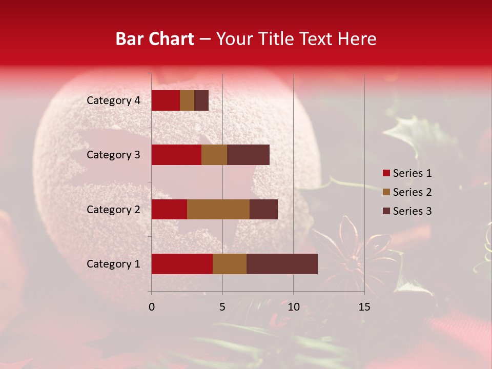 Christmas Tree Christmas Decoration Cinnamon PowerPoint Template