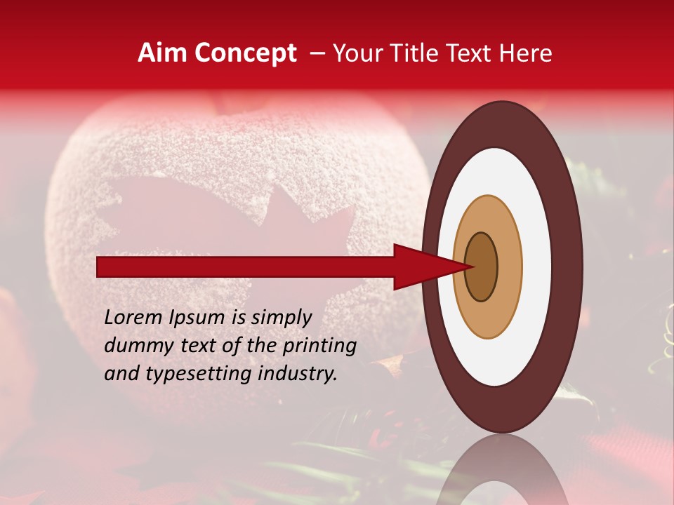 Christmas Tree Christmas Decoration Cinnamon PowerPoint Template