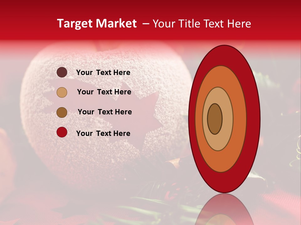 Christmas Tree Christmas Decoration Cinnamon PowerPoint Template