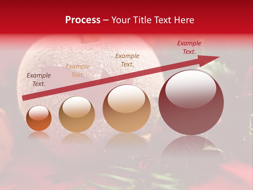 Christmas Tree Christmas Decoration Cinnamon PowerPoint Template