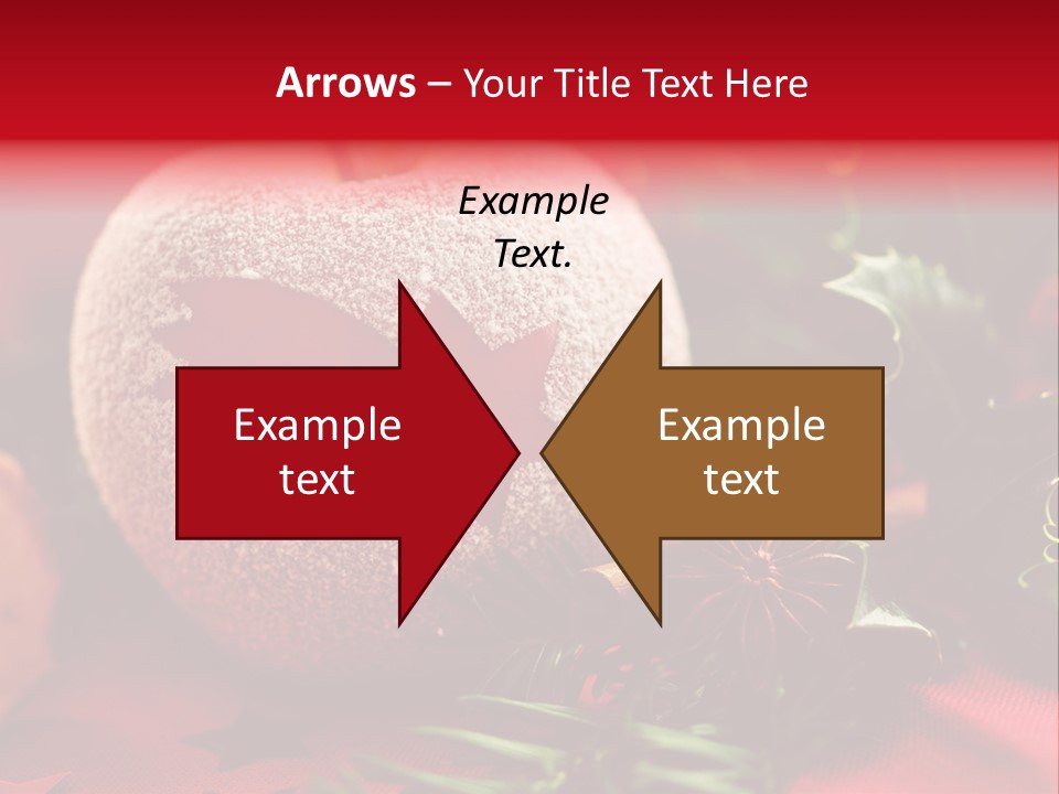 Christmas Tree Christmas Decoration Cinnamon PowerPoint Template