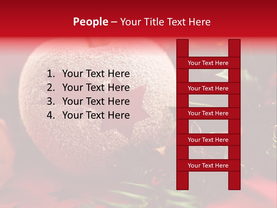 Christmas Tree Christmas Decoration Cinnamon PowerPoint Template