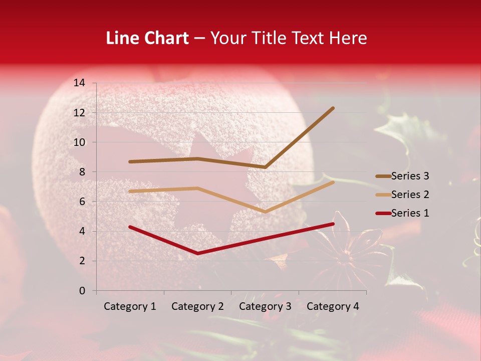 Christmas Tree Christmas Decoration Cinnamon PowerPoint Template