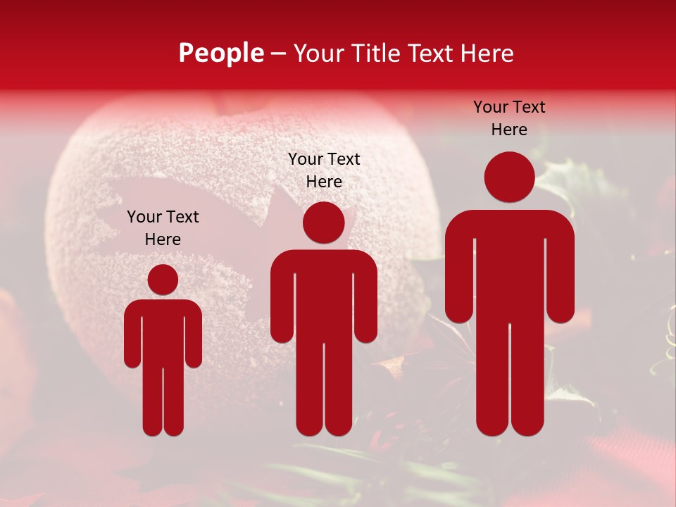 Christmas Tree Christmas Decoration Cinnamon PowerPoint Template