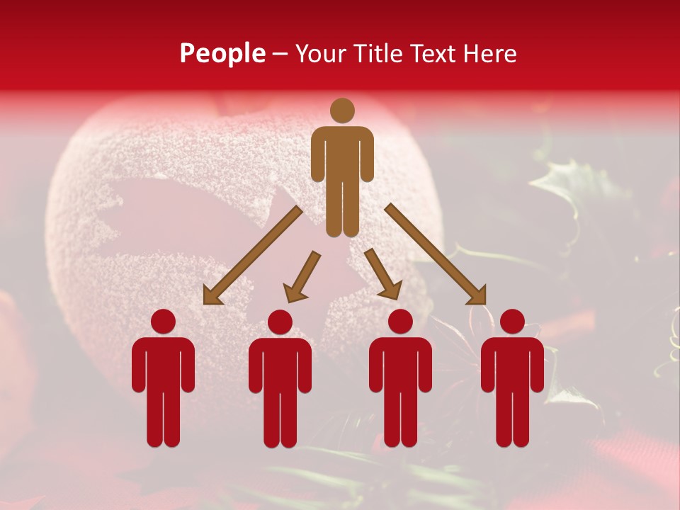 Christmas Tree Christmas Decoration Cinnamon PowerPoint Template