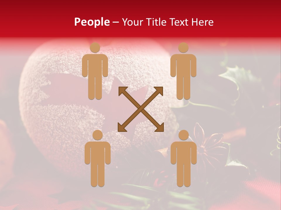 Christmas Tree Christmas Decoration Cinnamon PowerPoint Template