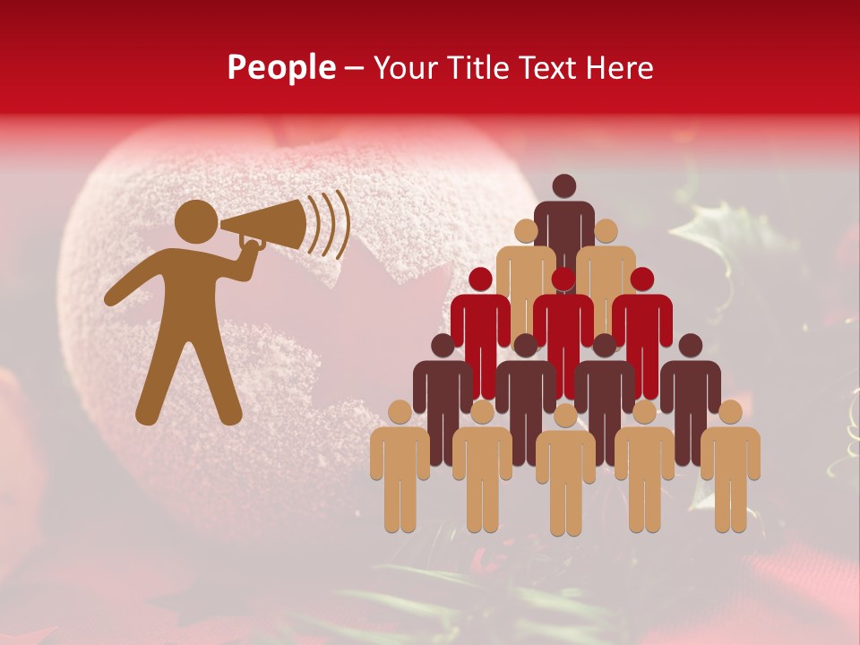 Christmas Tree Christmas Decoration Cinnamon PowerPoint Template