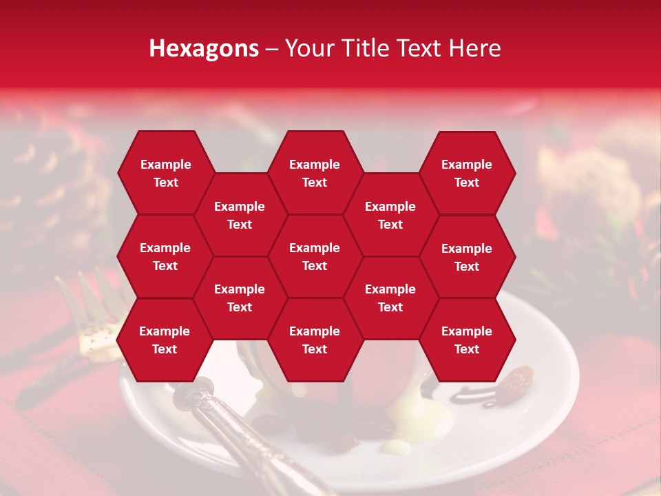 Winter Dessert Cook PowerPoint Template