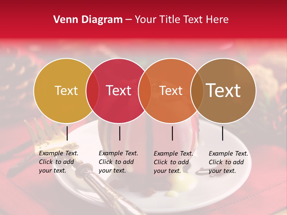 Winter Dessert Cook PowerPoint Template