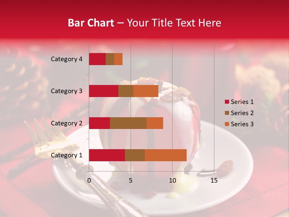 Winter Dessert Cook PowerPoint Template