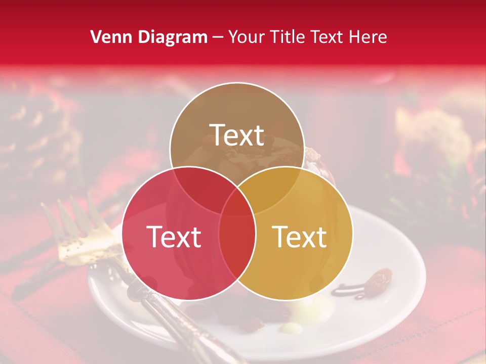 Winter Dessert Cook PowerPoint Template