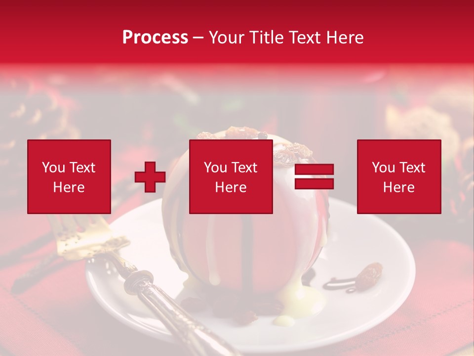 Winter Dessert Cook PowerPoint Template