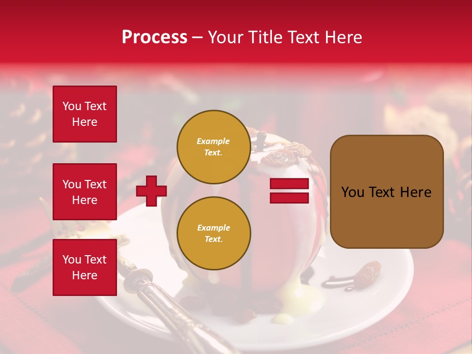 Winter Dessert Cook PowerPoint Template