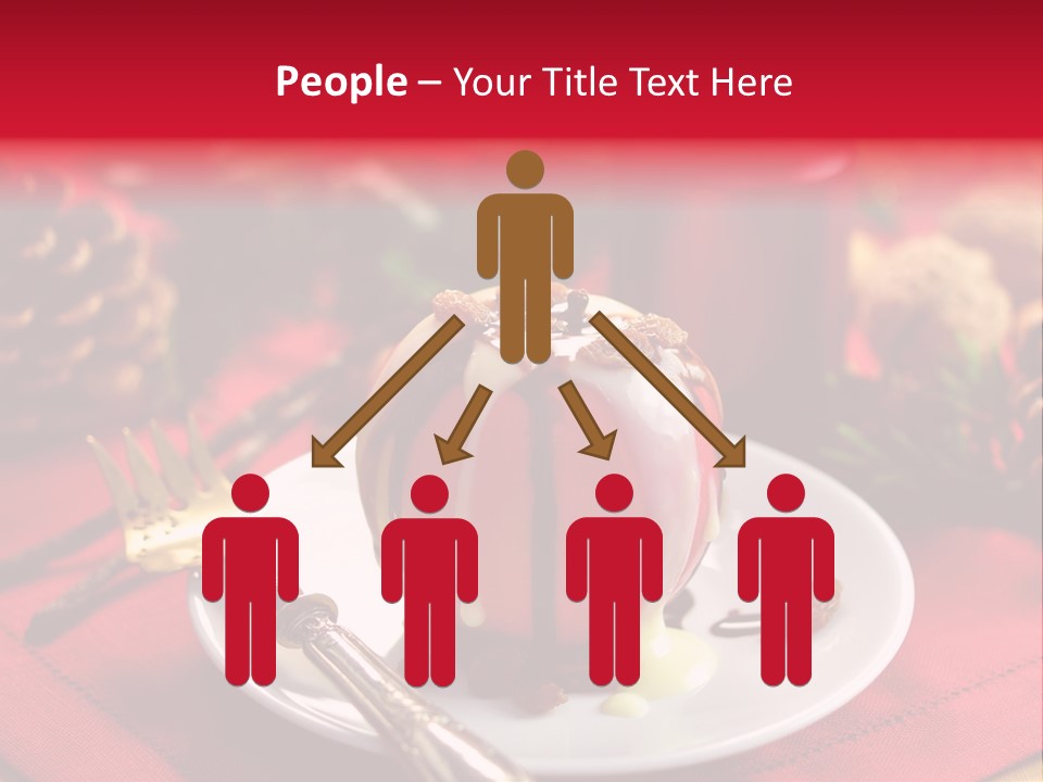 Winter Dessert Cook PowerPoint Template