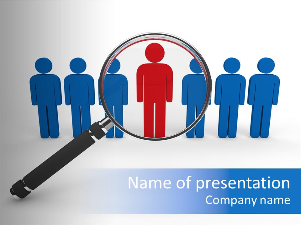 Blue Background Series PowerPoint Template